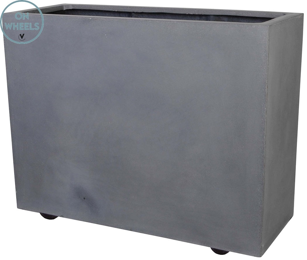 Pot Indiana XL on wheels L100 x B40 x H80 cm
