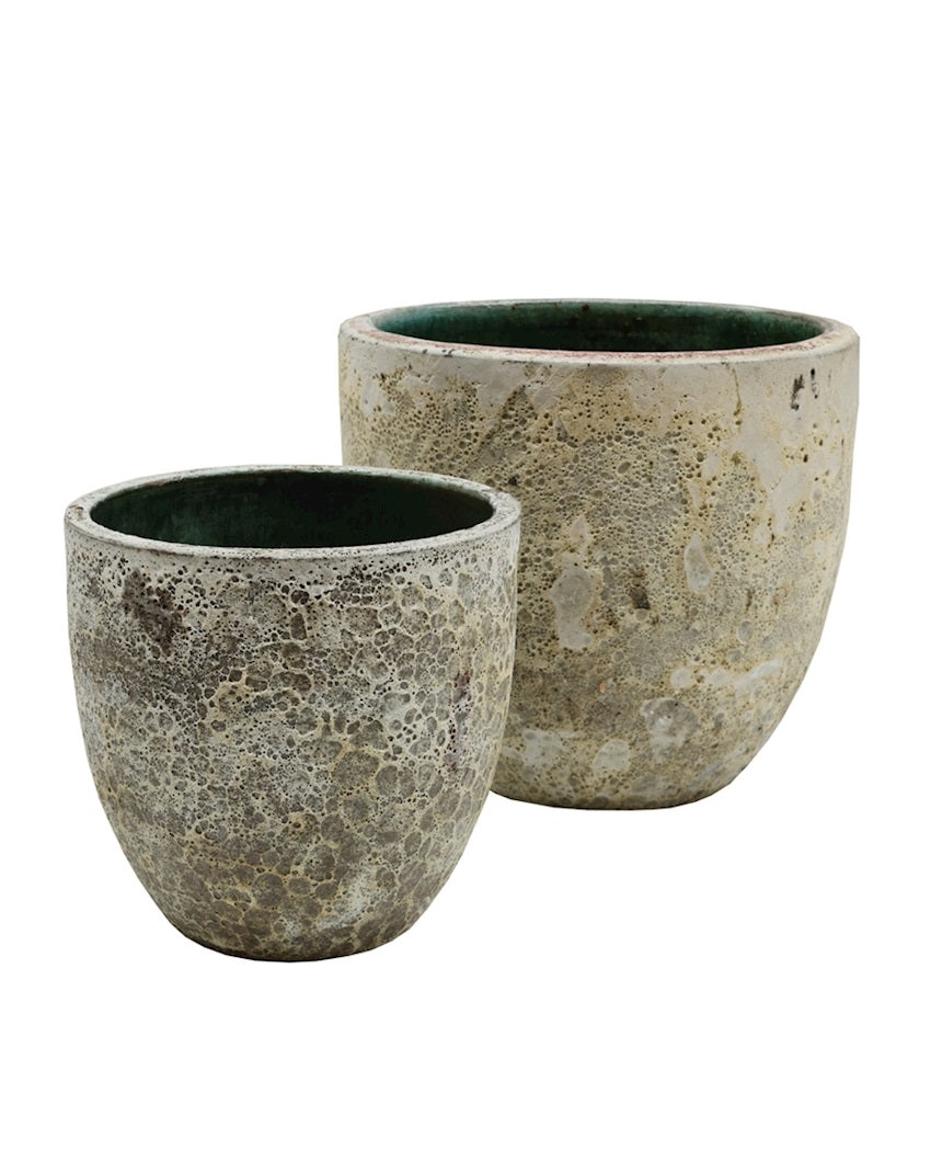 Pot Laki 2 stuks Ø36/35 x H34/25 cm