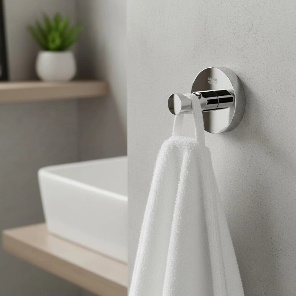 Grohe Essentials handdoekhaak - Set van 2