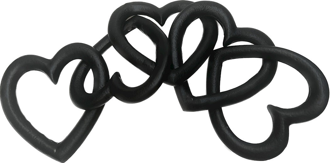 Deco Mazan black L37 x B10 x H2 cm (black L37 x B10 x H2 cm)