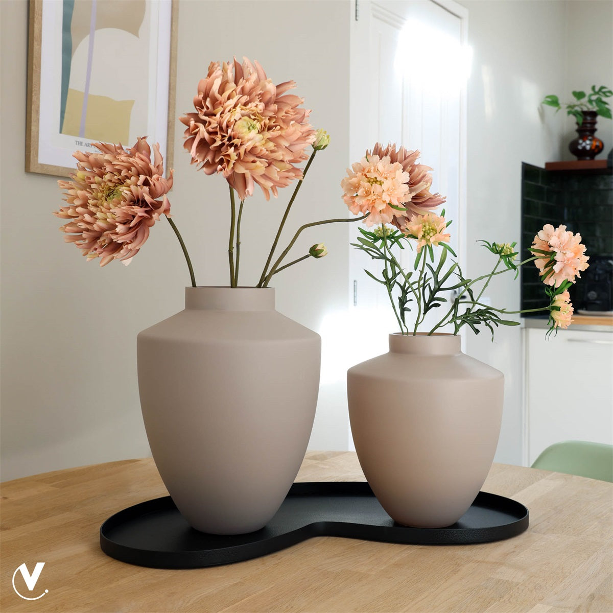 Vaas Tugela S matte ivory Ø24,5 x H29 cm (Matte Ivory Ø24)