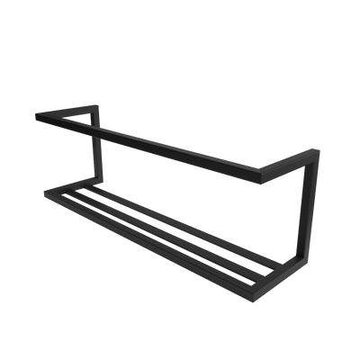 Badkamer wandrek - handdoekrek - 75x25x20