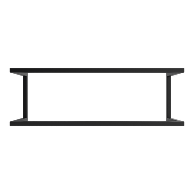Badkamer wandrek - handdoekrek - 75x25x20