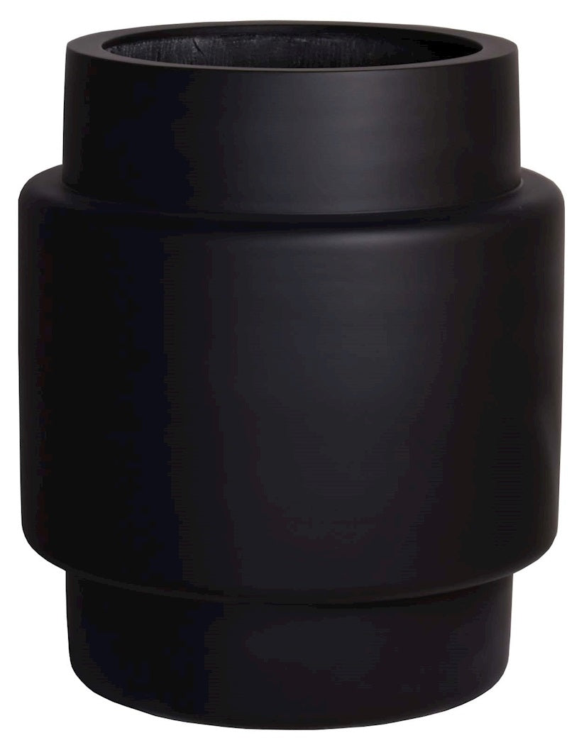 Pot Billund big black Ø60 x H70 cm