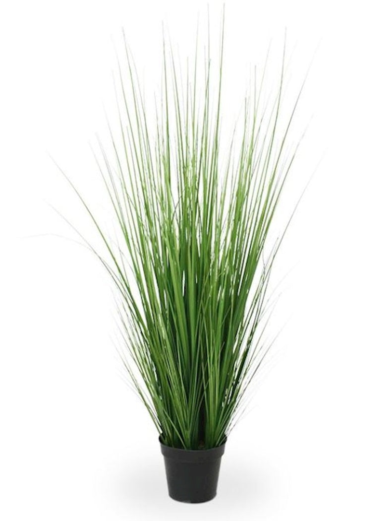 Kunstplant Gras in pot green H100 cm
