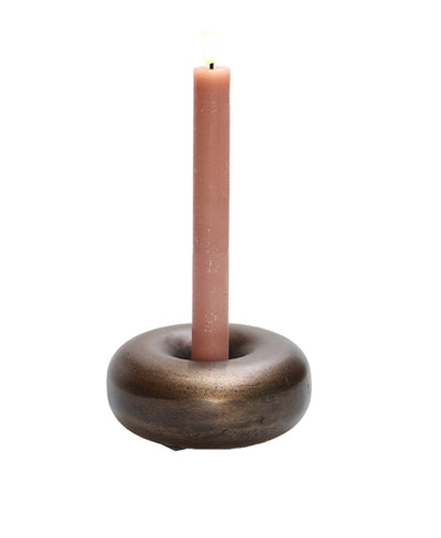 Kaarshouder Batavo Ø13 x H3 cm Bronze 1