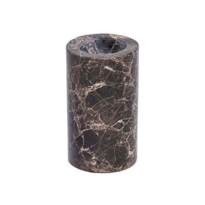 Travertine Waxinelichthouder - rond