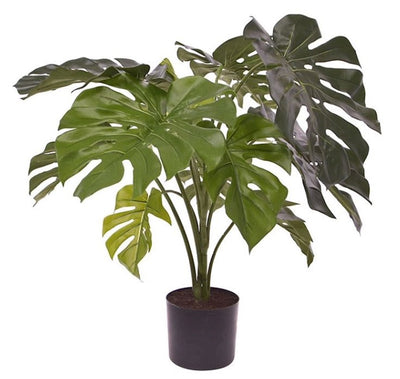 Kunstplant Monstera green H80 cm