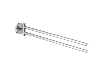 Grohe Essentials 2-lids handdoekhouder draaibaar 45cm