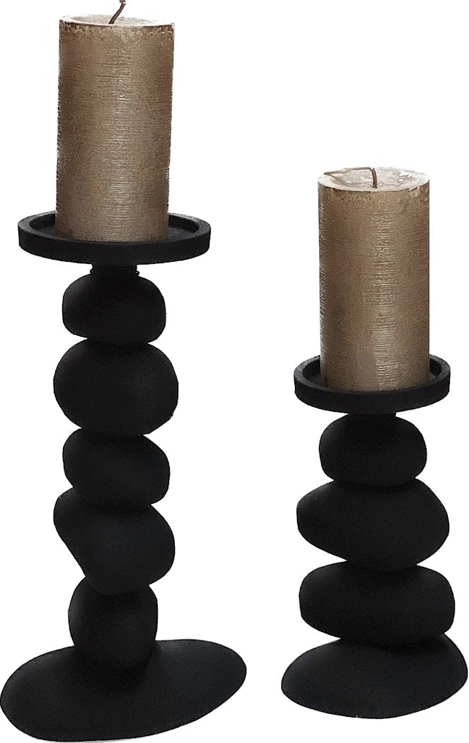 Kaarshouder Carepa  black L17/15 x B13/11 x H31/20 cm