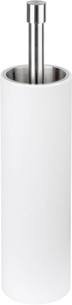 Toiletborstel Piet Boon PB302 vrijstaand mat roestvast staal AISI 316/wit Corian®