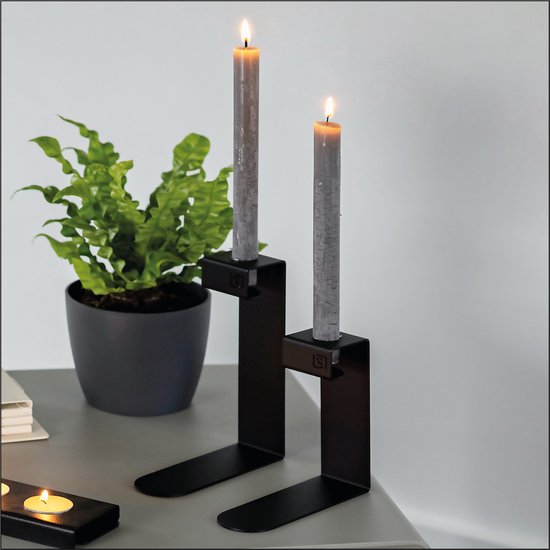 Kandelaar Mino Terra bruin