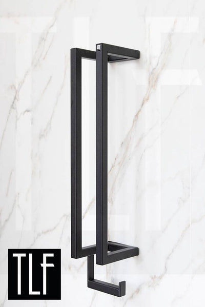 Toiletrolhouder Manhattan Zwart