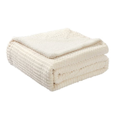 Ridgeline Sherpa Fleece Deken Crème