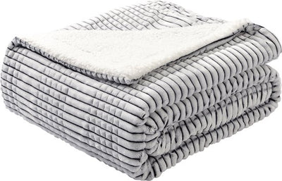 Ridgeline Sherpa Fleece Deken Grafiet