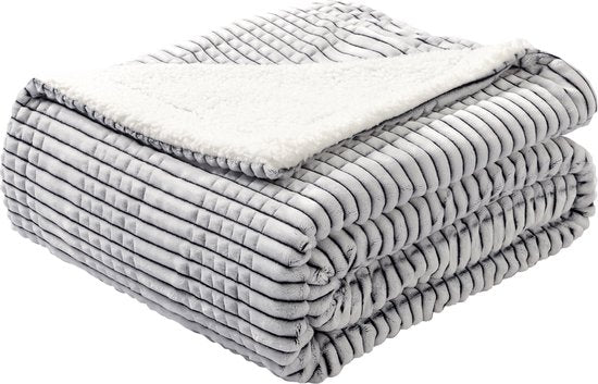 Ridgeline Sherpa Fleece Deken Grafiet