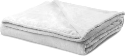 1+1 Gratis – Wasbare Deken coral fleece Wit