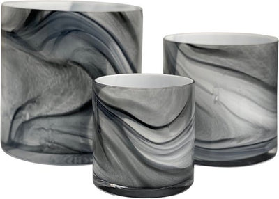 Waxinelichthouder Celtic Marble - 2 stuks Marmer