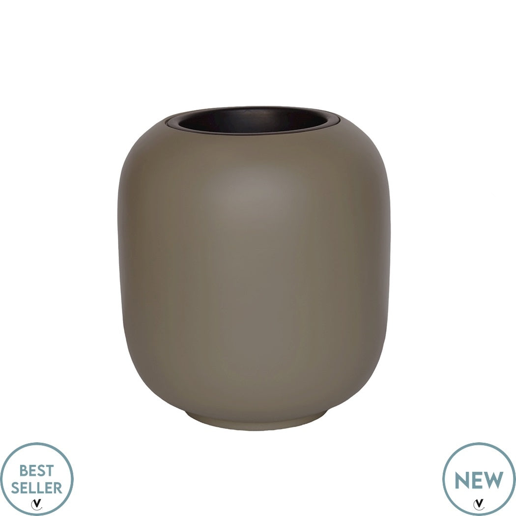 Pot Lampang ,5 cm Ø33 x H36 Taupe 1