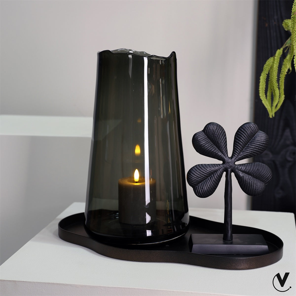 Deco Santa Fe  black L16 x B7 x H23 cm (black L16 x B7 x H23 cm)