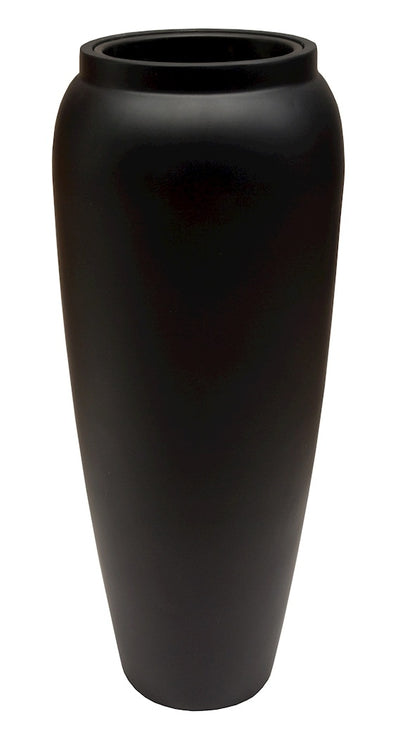 Pot Hobro M black Ø37 x H100 cm