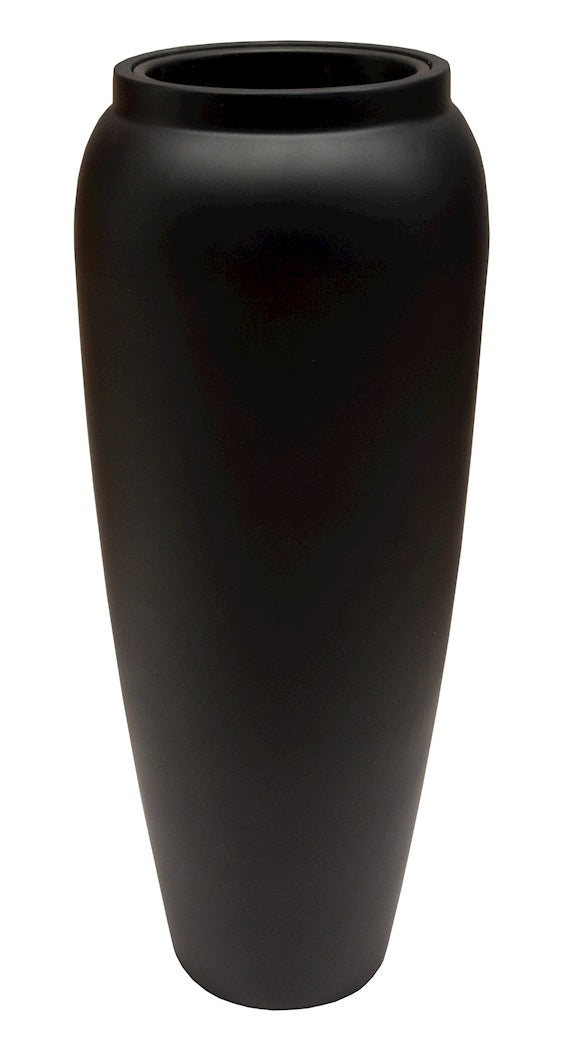 Pot Hobro M black Ø37 x H100 cm