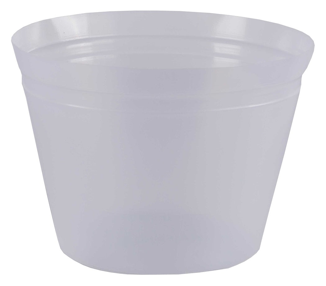 Hoes Binnenhoes XS transparent Ø21 x H16 cm (Transparant Ø21 x H16 cm)