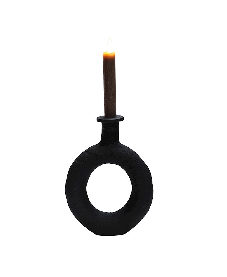 Kaarshouder Rocha S black L16 x B4 x H21 cm (black L16 x B4 x H21 cm)