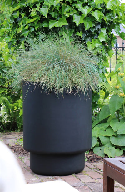 Pot Almstok L black Ø50 x H65 cm  (Black Ø50 x H65 cm)