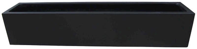 Pot Amazone L black L100 x B30 x H30 cm  (Black L100 x B30 x H30 cm)