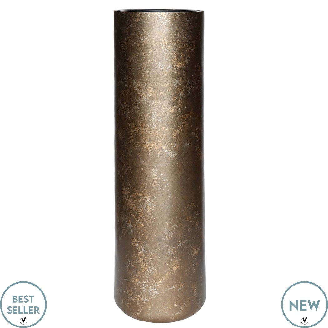 Pot Bangkok dark rustic Ø38 x H120 cm  (Dark rustic Ø38 x H120 cm)