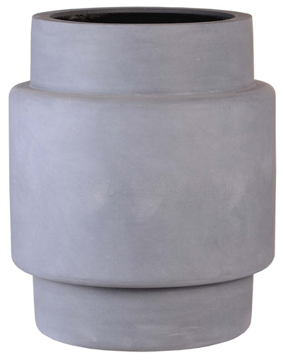 Pot Billund S grey Ø40 x H50 cm  (Grey Ø40 x H50 cm)