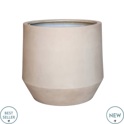 Pot Krabi matte sand Ø54 x H48 cm  (Matte Sand Ø54 x H48 cm)