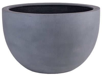 Pot Louisiana M grey Ø60 x H38 cm (Grey Ø60 x H38 cm)