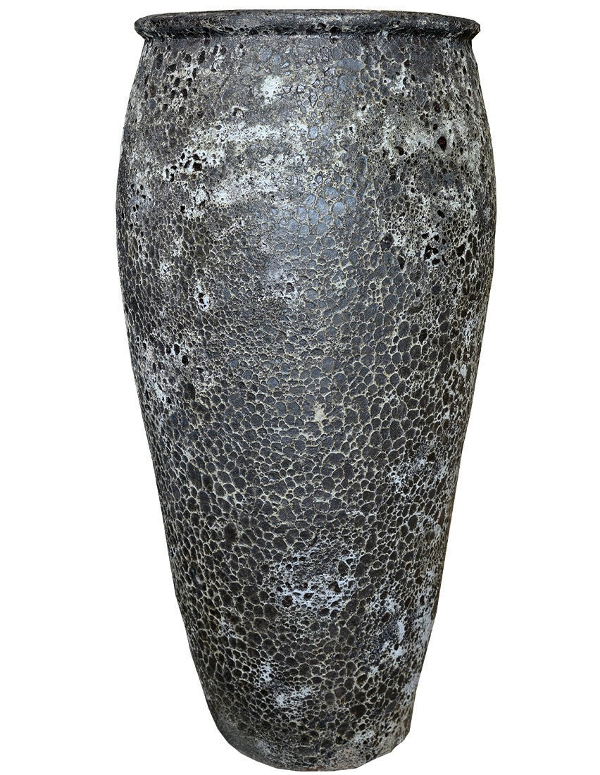 Pot Panarea XXL relic black Ø58 x H120 cm (Black Ø58 x H120 cm)