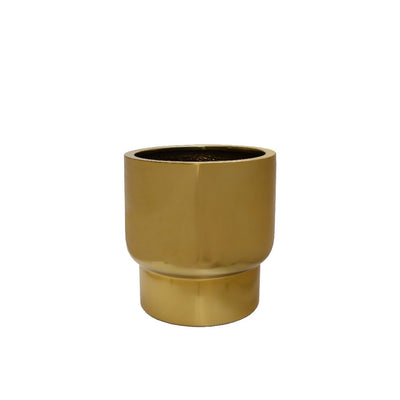 Pot Roskilde S gold Ø37 x H40 cm (Gold Ø37 x H40 cm)