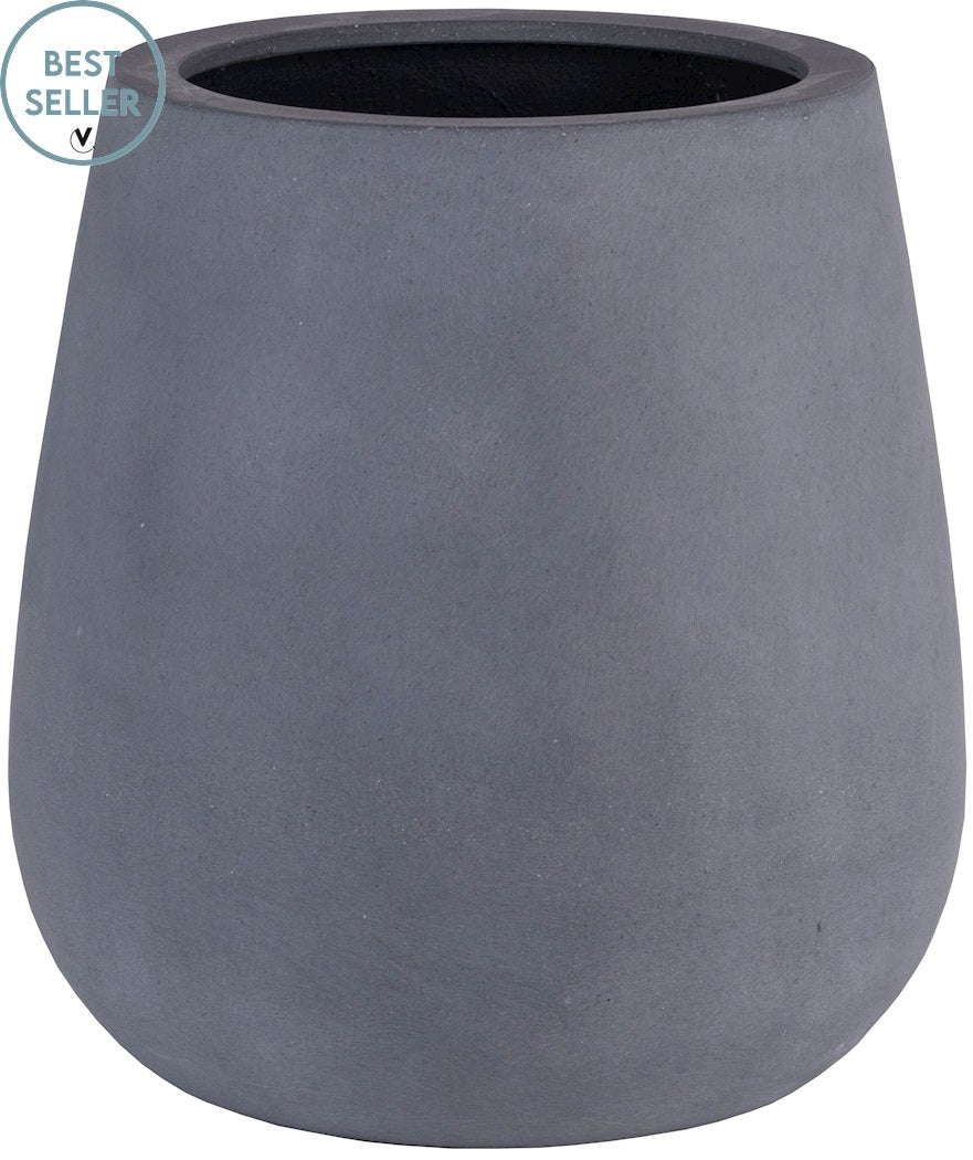 Pot Vermont big grey Ø66 x H67 cm  (Grey Ø66 x H67 cm)