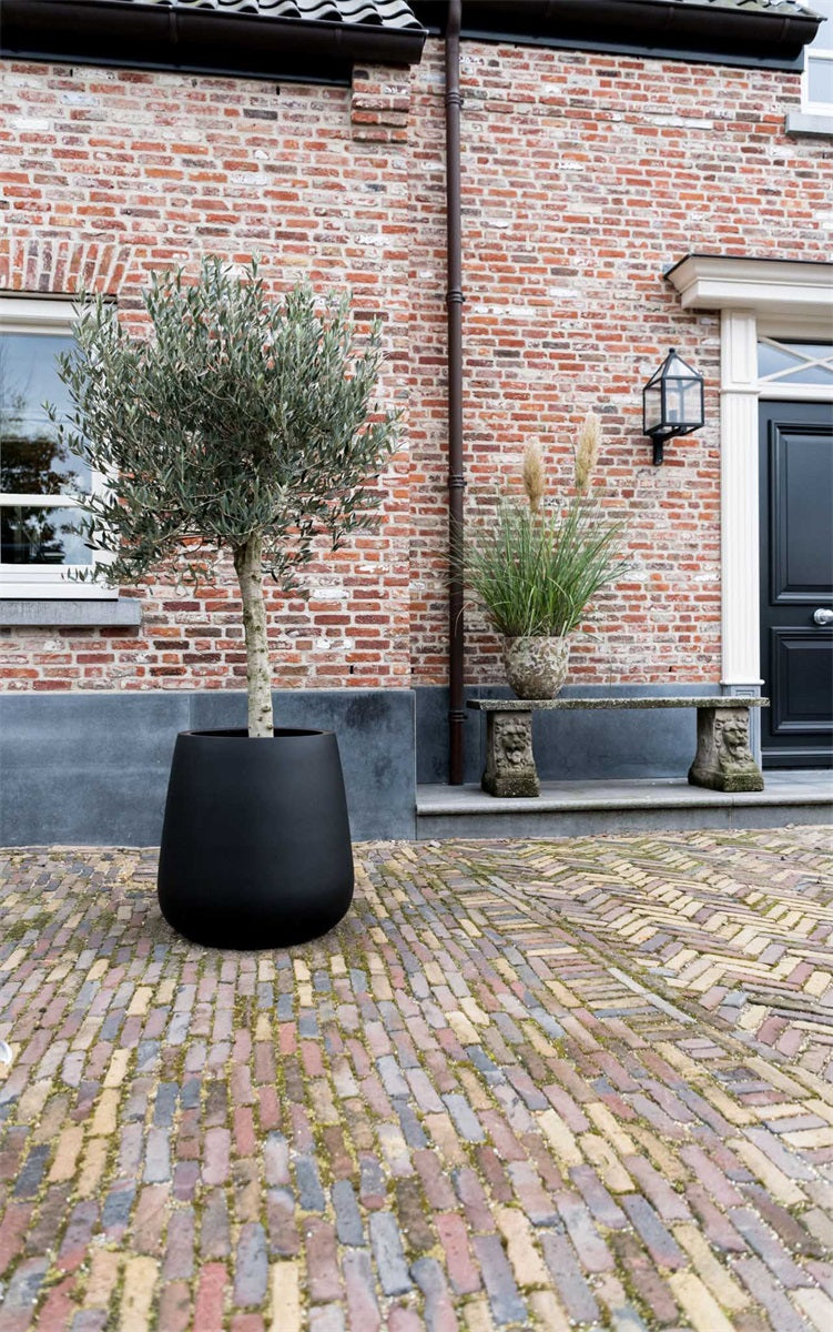 Pot Vermont black Ø44 x H46 cm  (Black Ø44 x H46 cm)