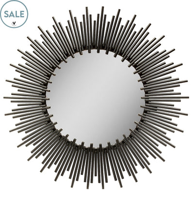 SALE! Spiegel Arebe L black L75 x B2 x H75 cm (black L75 x B2 x H75 cm)