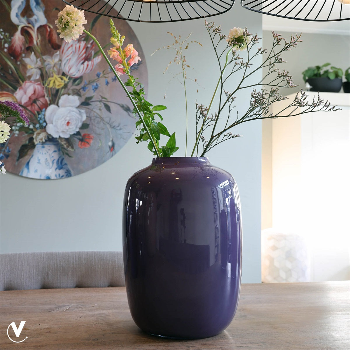 Vaas Artic M purple Ø25 x H35 cm (Purple Ø25 x H35 cm)
