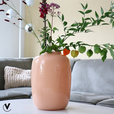 Vaas Artic M pastel peach Ø25 x H35 cm (Pastel Peach Ø25 x H35 cm)