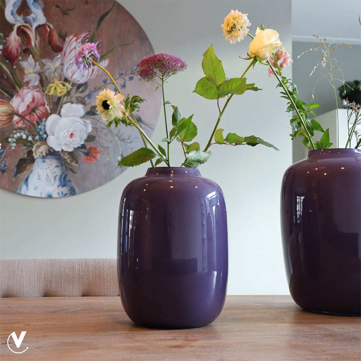 Vaas Artic S purple Ø21 x H29 cm (Purple Ø21 x H29 cm)