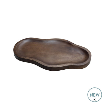 Dienblad Bauru S walnut L44 x B25 x H2 cm (Walnut L44 x B25 x H2 cm)