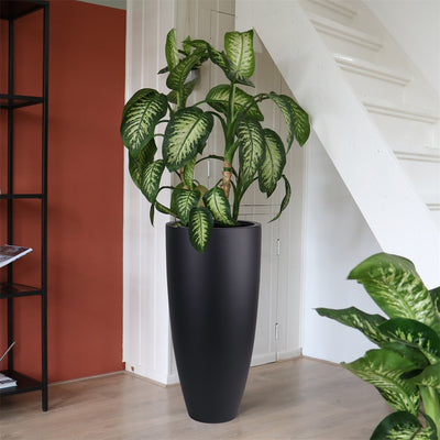 Pot Kentucky L black Ø47 x H100 cm  (Black Ø47 x H100 cm)