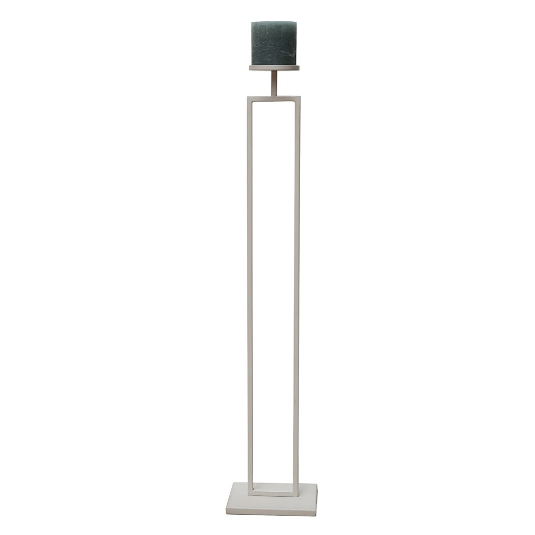 Kaarshouder Concordia XL candle ivory L20 x B15 x H100 cm - Verwachte binnenkomst eind Augustus  (Ivory L20 x B15 x H100)