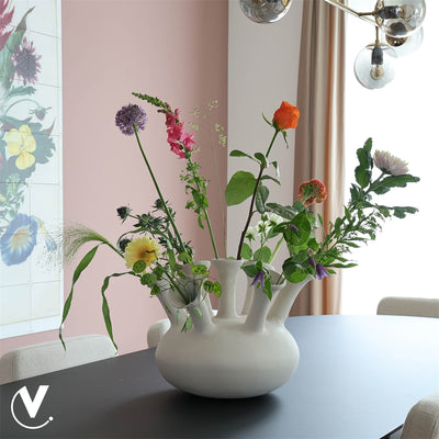 Vaas Amsterdam  ivory Ø43 x H33 cm - Verwachte binnenkomst nog niet bekend (Ivory Ø43 x H33 cm)