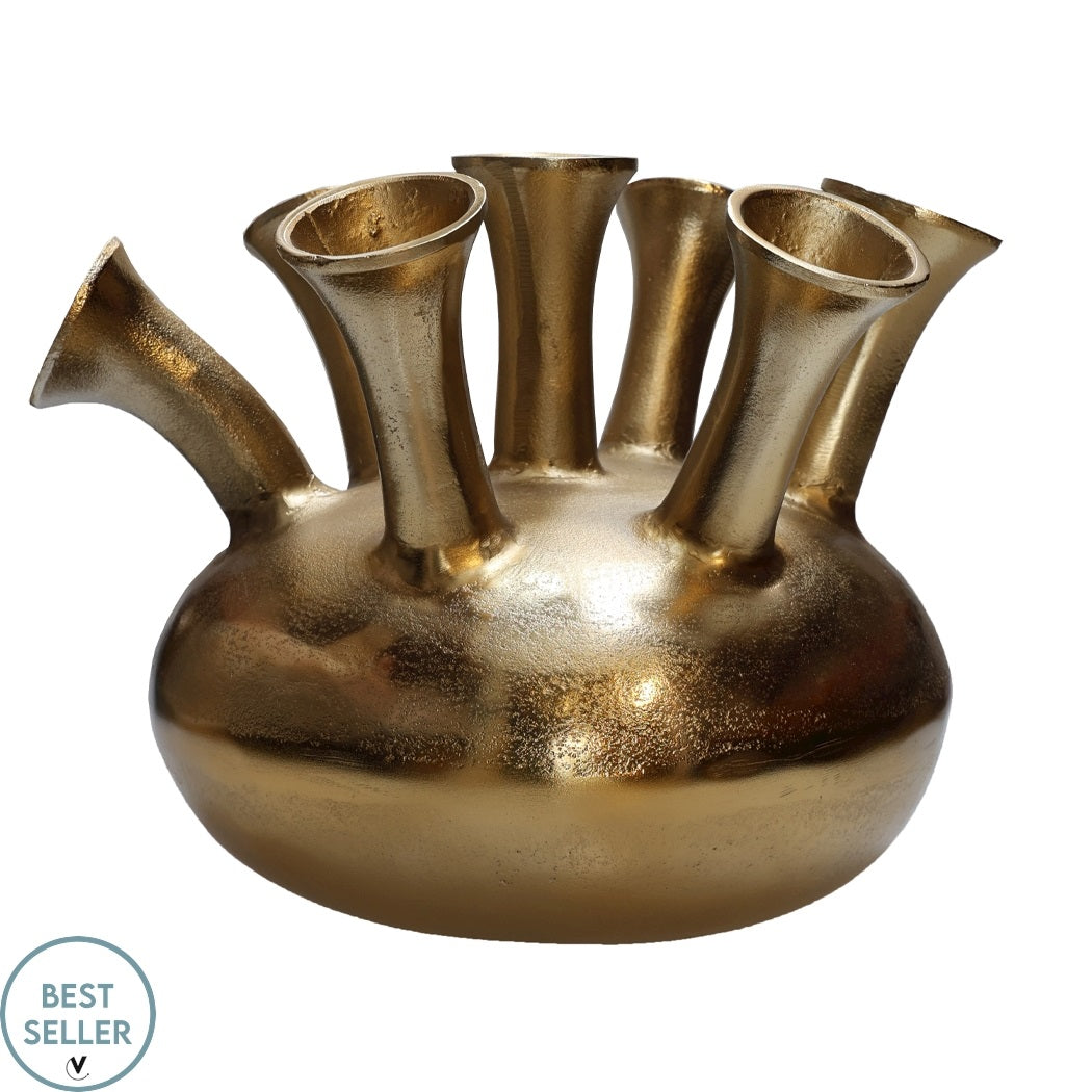 Vaas Amsterdam gold Ø43 x H33 cm (Gold Ø43 x H33 cm)