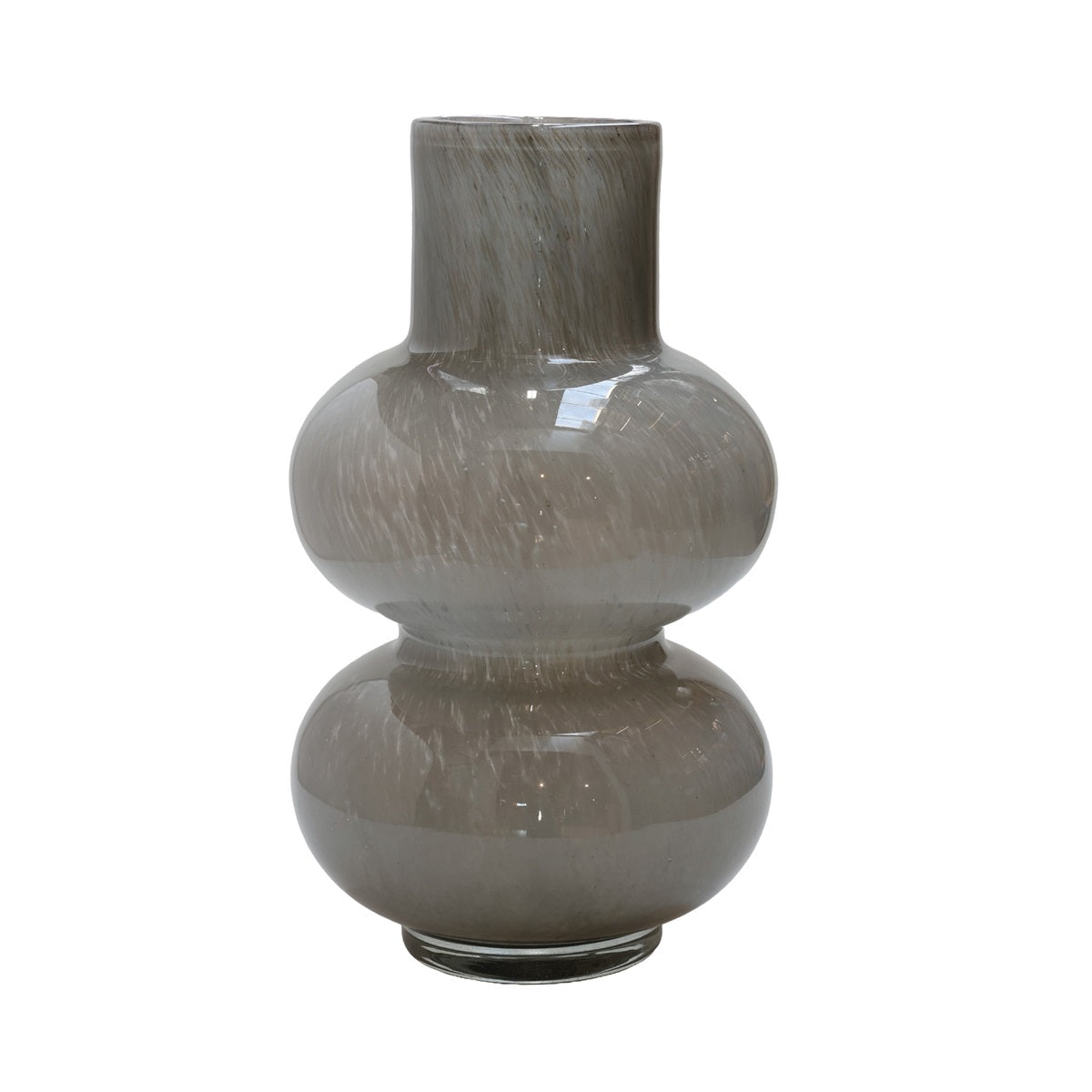 Vaas Alima Elite grey Ø20 x H35 cm -  Laatste voorraad - Laatste voorraad - Deze vaas gaat uit het assortiment maar met de Lindi Vaas bieden we een prachtig alternatief (Grey Ø20 x H35 cm)