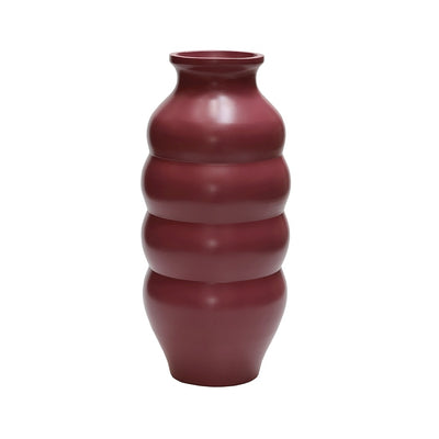 Vaas Carmen mauve Ø12 x H30 cm (Mauve Ø12 x H30 cm)
